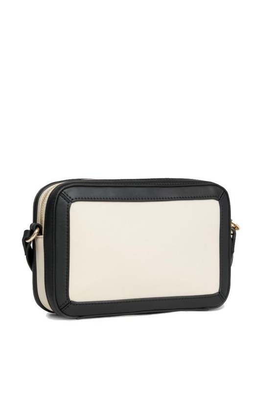 Bolso bandolera pequeña de mujer TOMMY HILFIGER aw0aw157010 beige textil  
