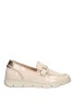 Nautico kiova mocasin de mujer ARMONY 68007 beige sintetico suela plana