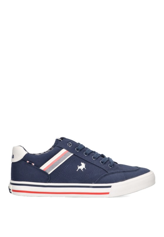 Deportivo de hombre LOIS 61300 marino textil  suela plana