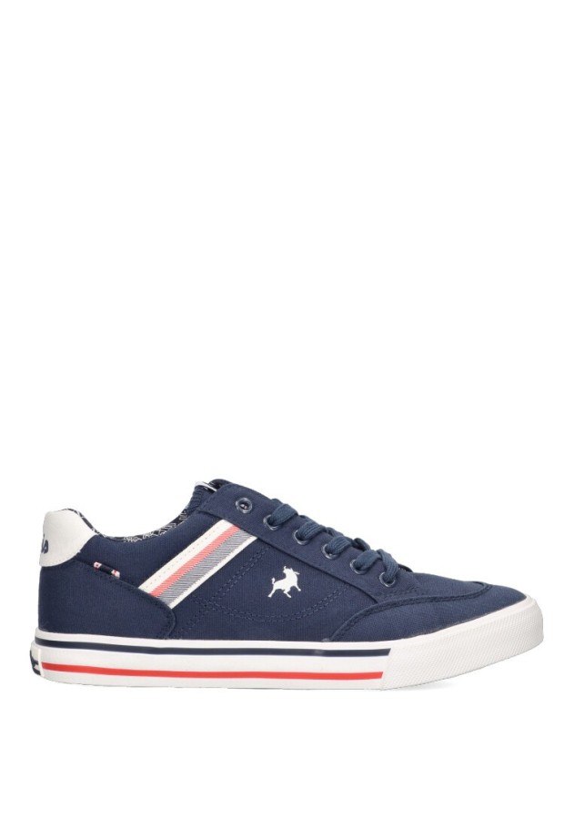 Deportivo de hombre LOIS 61300 marino textil  suela plana