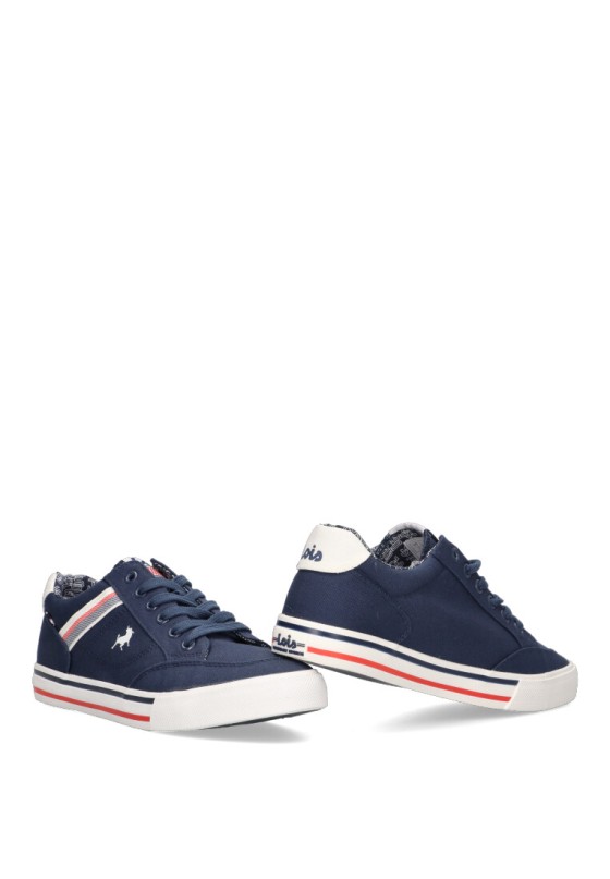 Deportivo de hombre LOIS 61300 marino textil  suela plana