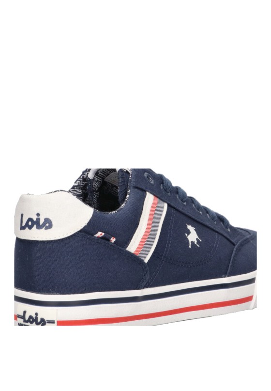 Deportivo de hombre LOIS 61300 marino textil  suela plana