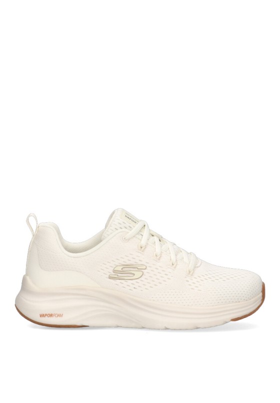 Deportivo de mujer SKECHERS 150024 natural textil  suela plana