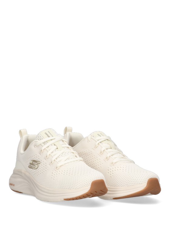 Deportivo de mujer SKECHERS 150024 natural textil  suela plana