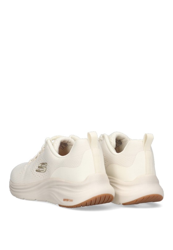 Deportivo de mujer SKECHERS 150024 natural textil  suela plana