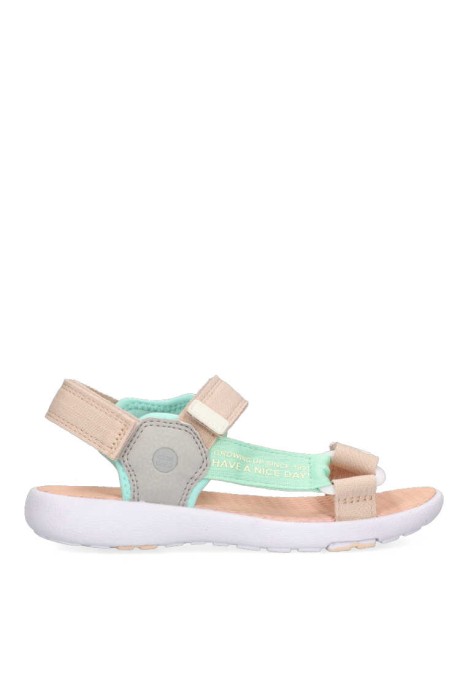 Sandalia de niña GIOSEPPO birugui multicolor sintetico suela plana