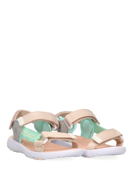 Sandalia de niña GIOSEPPO birugui multicolor sintetico suela plana