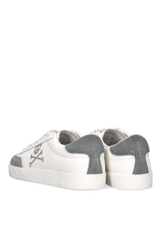 Deportivo de mujer SCALPERS new gala gris piel suela plana