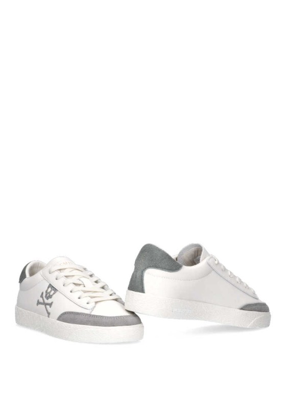 Deportivo de mujer SCALPERS new gala gris piel suela plana