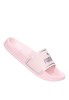 Chanclas sandalias playa de mujer PUMA 384434 rosa goma suela plana