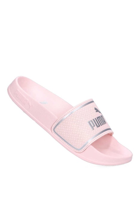 Chanclas sandalias playa de mujer PUMA 384434 rosa goma suela plana