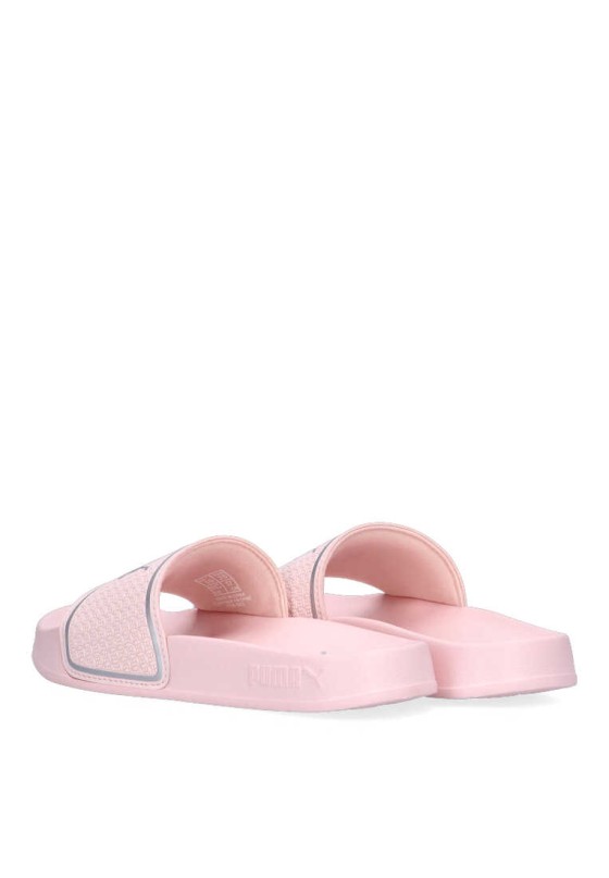 Chanclas sandalias playa de mujer PUMA 384434 rosa goma suela plana