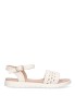 Sandalia de niña LUNA KIDS c655 blanco sintetico suela plana