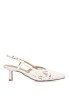 Salon de mujer LUNA TREND m4220 blanco sintetico tacón medio