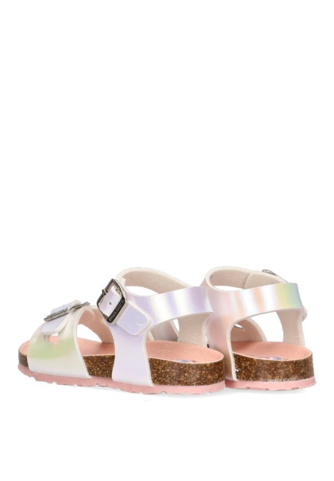 Sandalia de niña PABLOSKY 4283 multicolor sintetico suela plana
