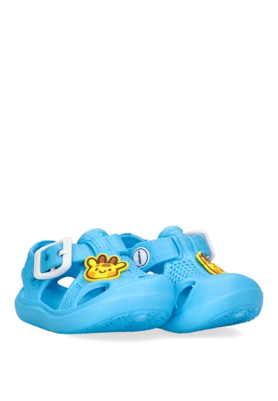 Chanclas sandalias playa de niño JOMIX ss9446 azul goma suela plana