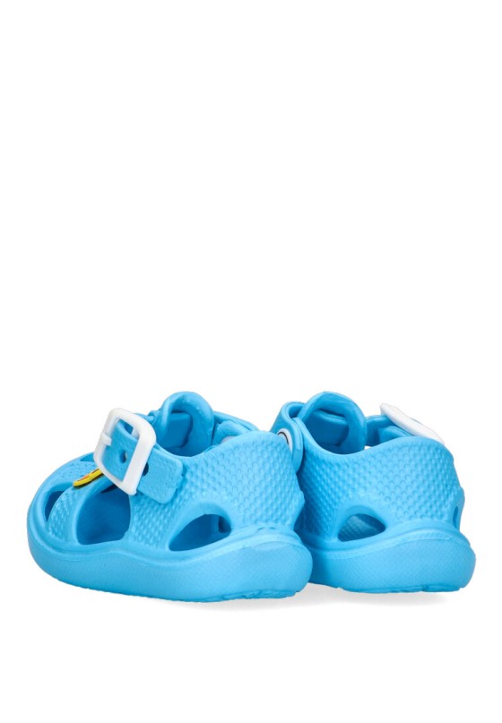 Chanclas sandalias playa de niño JOMIX ss9446 azul goma suela plana