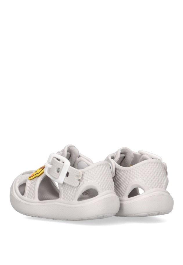 Chanclas sandalias playa de niño JOMIX ss9446 gris goma suela plana