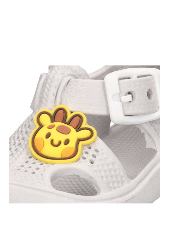 Chanclas sandalias playa de niño JOMIX ss9446 gris goma suela plana