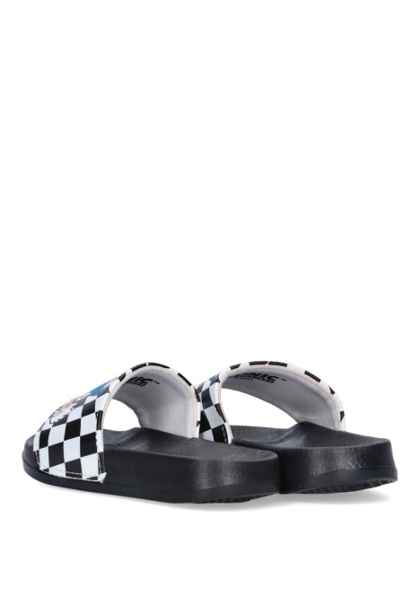 Chanclas sandalias playa de niño LEOMIL sc000130 negro goma suela plana