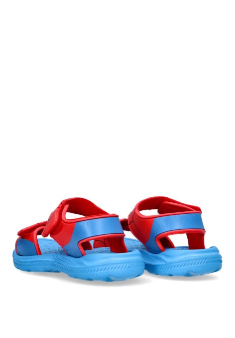 Chanclas sandalias playa de niño LEOMIL sp012730 rojo goma suela plana