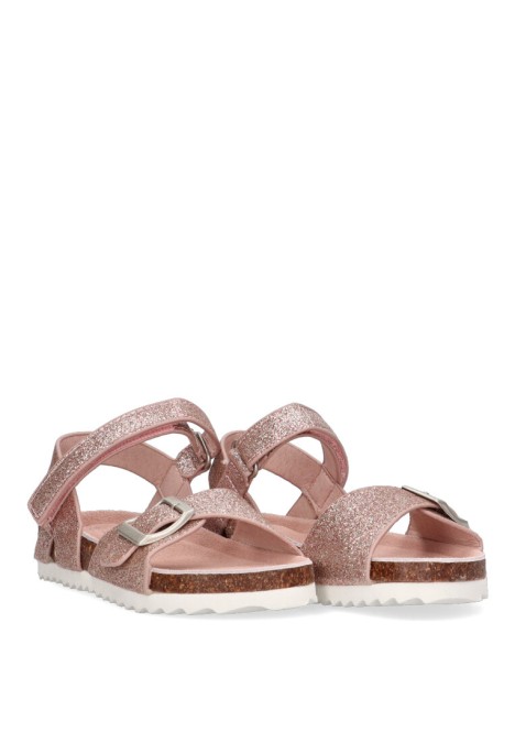 Sandalia de niña ETIKA 13712 rosa sintetico suela plana
