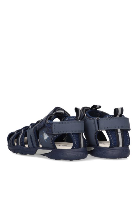 Sandalia de niño LUNA KIDS c954 marino sintetico suela plana