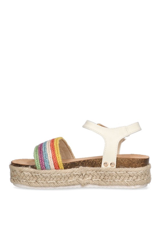 Sandalia de niña LUNA KIDS c928 multicolor sintetico suela doble