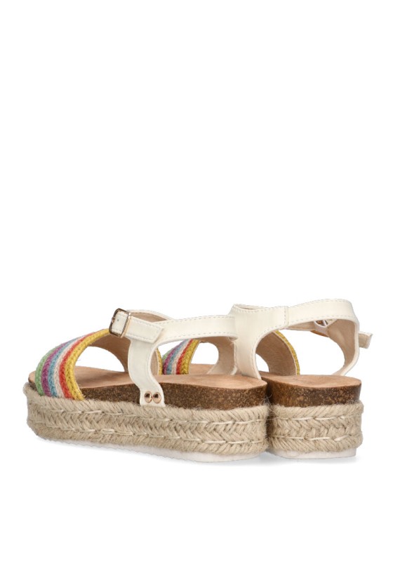 Sandalia de niña LUNA KIDS c928 multicolor sintetico suela doble