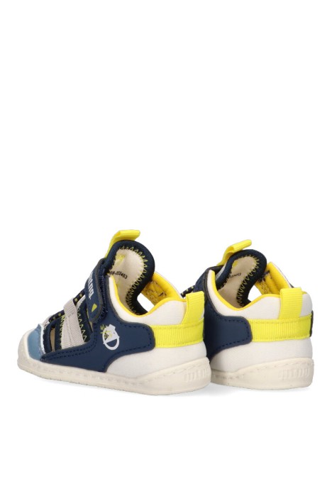 Sandalia de niño Mustang Kids 48908 marino sintetico suela plana