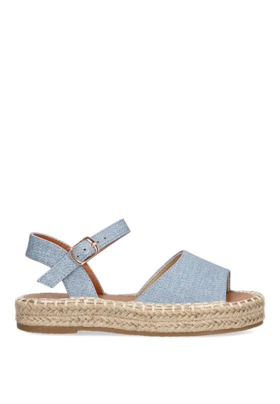 Sandalia de niña LUNA KIDS c940 jeans sintetico suela doble