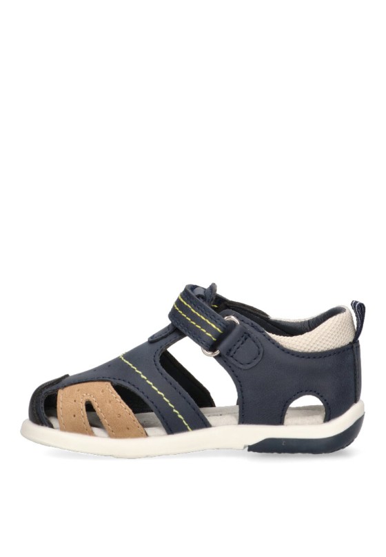 Sandalia de niño LUNA KIDS c953 marino sintetico suela plana