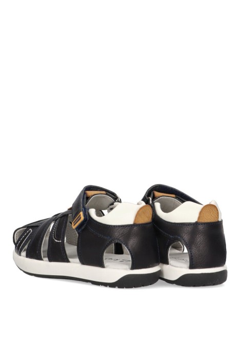 Sandalia de niño LUNA KIDS c951 marino sintetico suela plana
