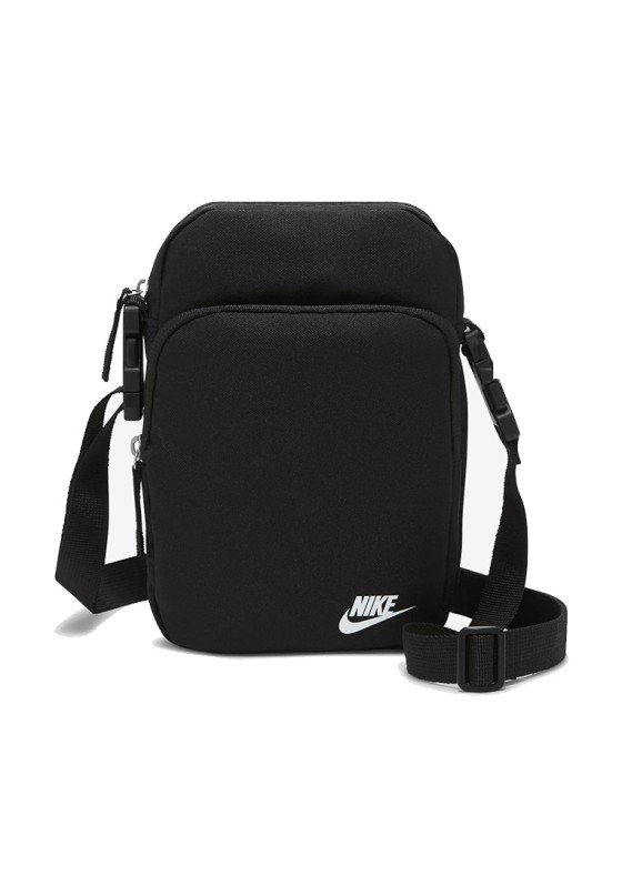 Bolso bandolera pequeña de hombre NIKE db0456 negro textil  