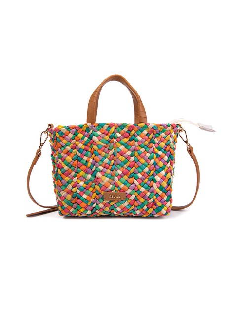 Bolso de mujer Luna Collection emma 2 multicolor rafia 