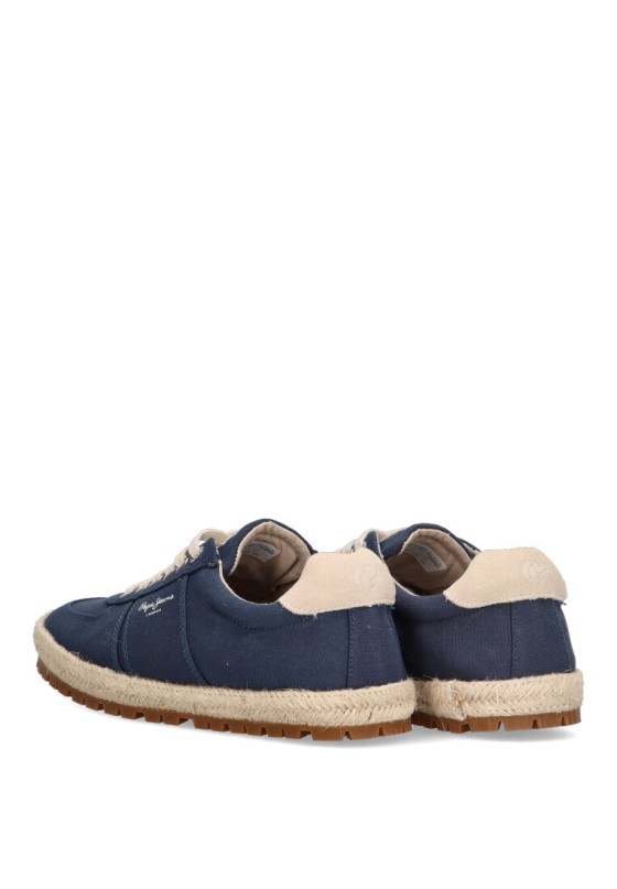 Deportivo de hombre PEPE JEANS pms10323 marino textil  suela plana