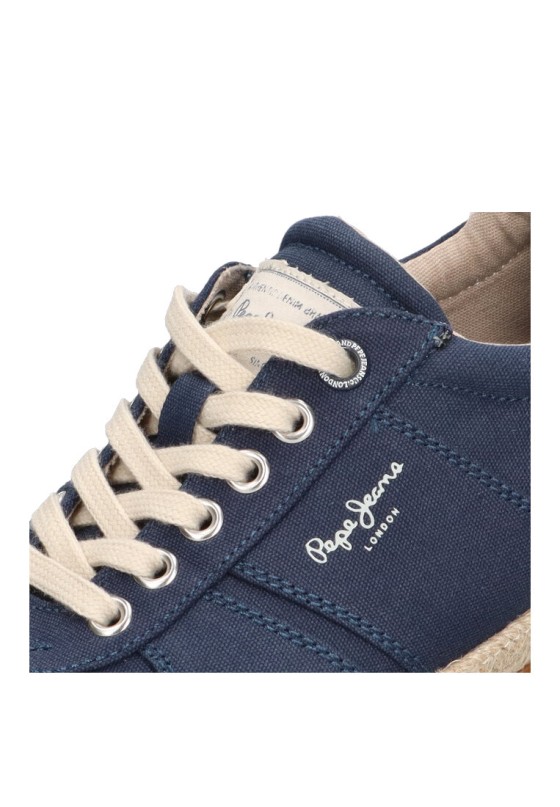Deportivo de hombre PEPE JEANS pms10323 marino textil  suela plana