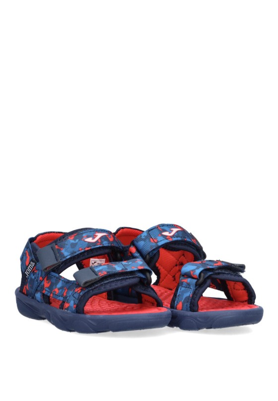 Sandalia de niño JOMA s.boat jr marino textil  suela plana