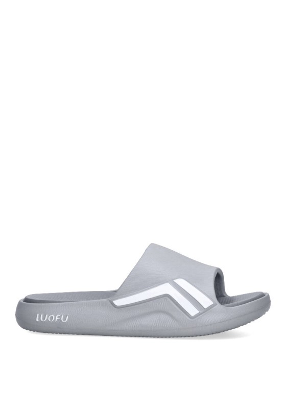 Chanclas sandalias playa de hombre JOMIX su9087 gris goma suela plana