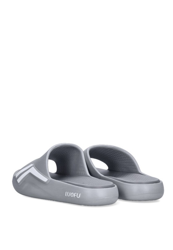 Chanclas sandalias playa de hombre JOMIX su9087 gris goma suela plana