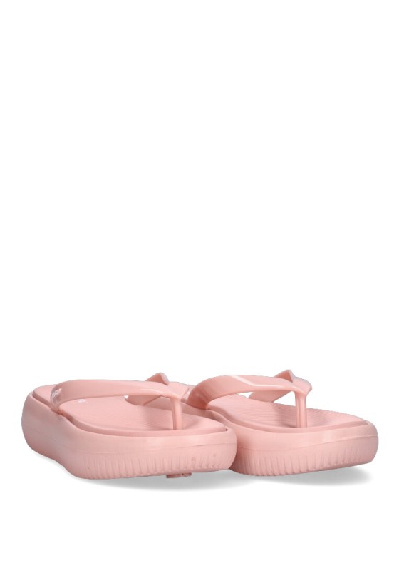 Chanclas sandalias playa de mujer JOMIX sd8287 rosa goma cuña media