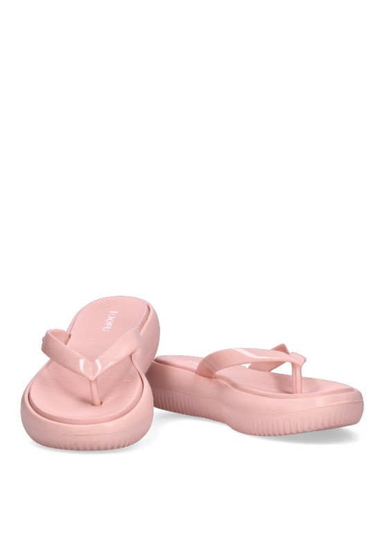Chanclas sandalias playa de mujer JOMIX sd8287 rosa goma cuña media