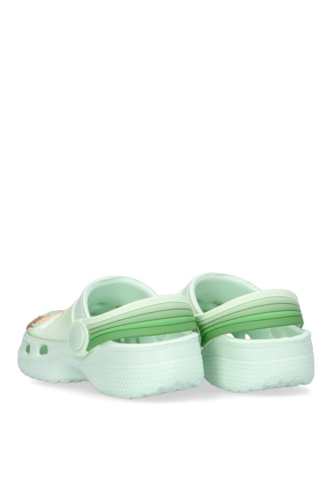 Chanclas sandalias playa de niño JOMIX ss9398 verde goma suela plana