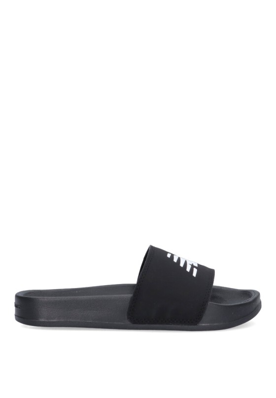 Chanclas sandalias playa de niño NEW BALANCE syf200 negro goma suela plana
