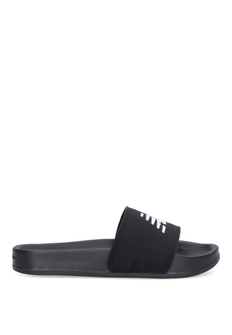 Chanclas sandalias playa de niño NEW BALANCE syf200 negro goma suela plana