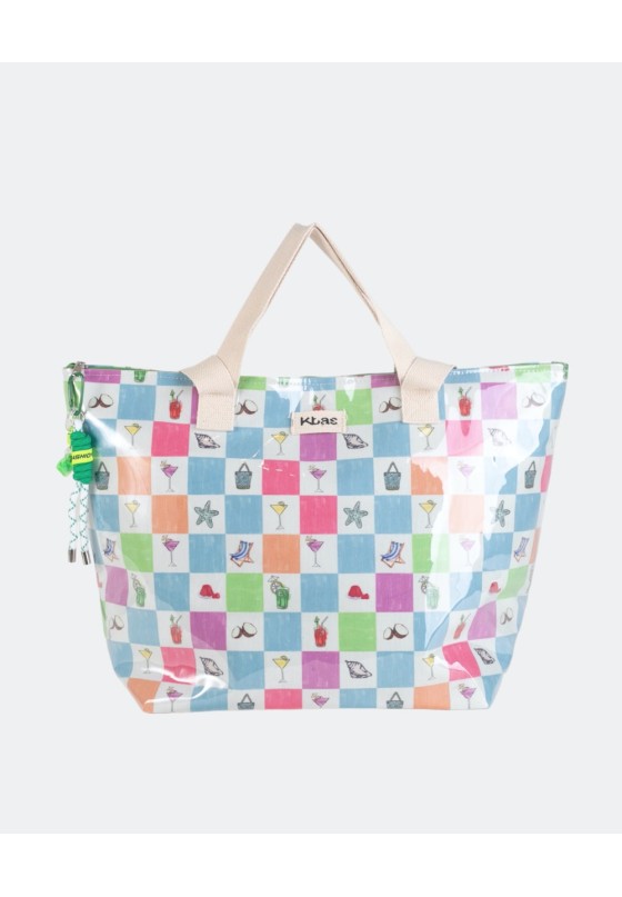 Bolsa playa de mujer KBAS 2962417 multicolor plástico 