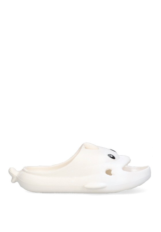 Chanclas sandalias playa de niño JOMIX sp9045 beige goma suela plana