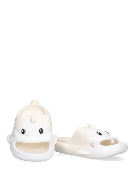 Chanclas sandalias playa de niño JOMIX sp9045 beige goma suela plana