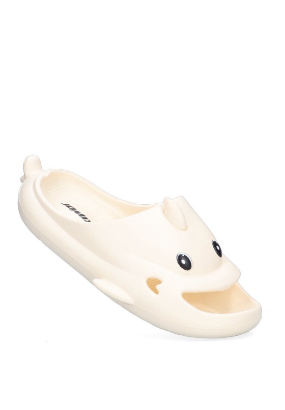 Chanclas sandalias playa de niña JOMIX sb8914 beige goma suela plana