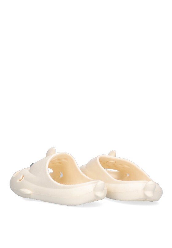 Chanclas sandalias playa de niña JOMIX sb8914 beige goma suela plana